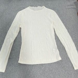 Cute Cream Long Sleeve | Size S |
